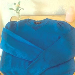 BR puff sleeve sweater